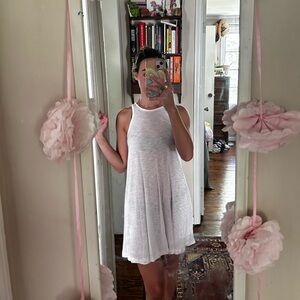 White free people dress